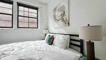 Desk, iron/ironing board, free WiFi, bed sheets