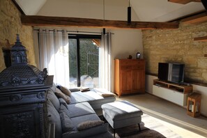 TV - Vacation home Sandstone Dream, 75 sqm, 1-4 persons (Billerbeck)