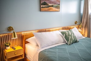 2 bedrooms, in-room safe, iron/ironing board, WiFi