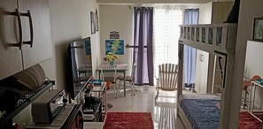 1 室のベッドルーム、アイロン / アイロン台、WiFi、ベッドシーツ