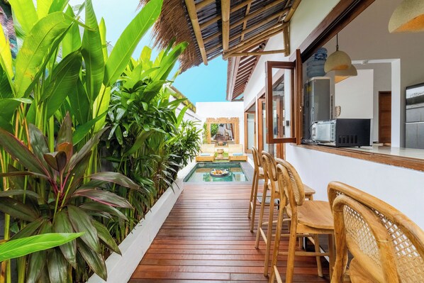 Terraza o patio
