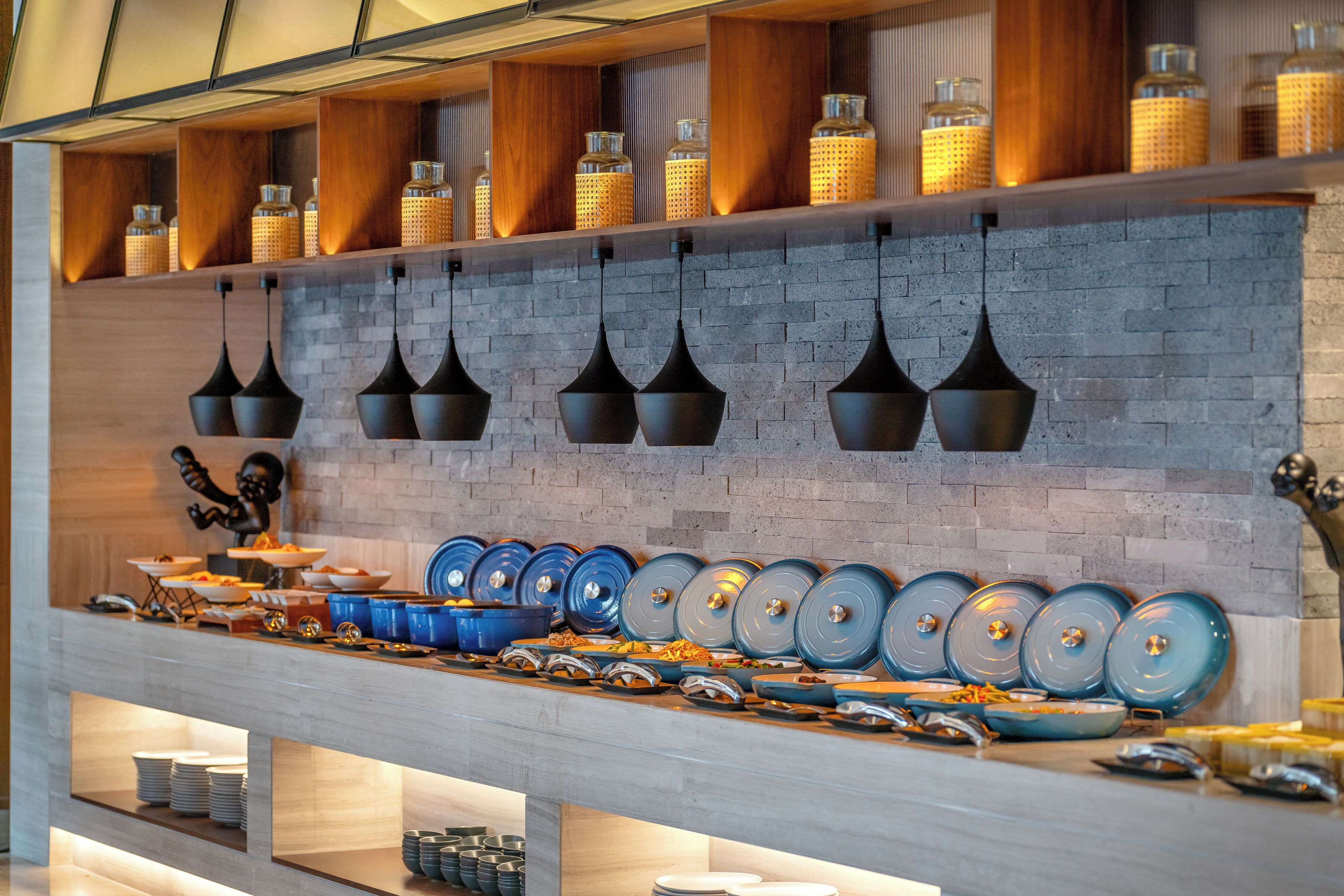 Desayuno buffet diario (CNY 58 por persona)