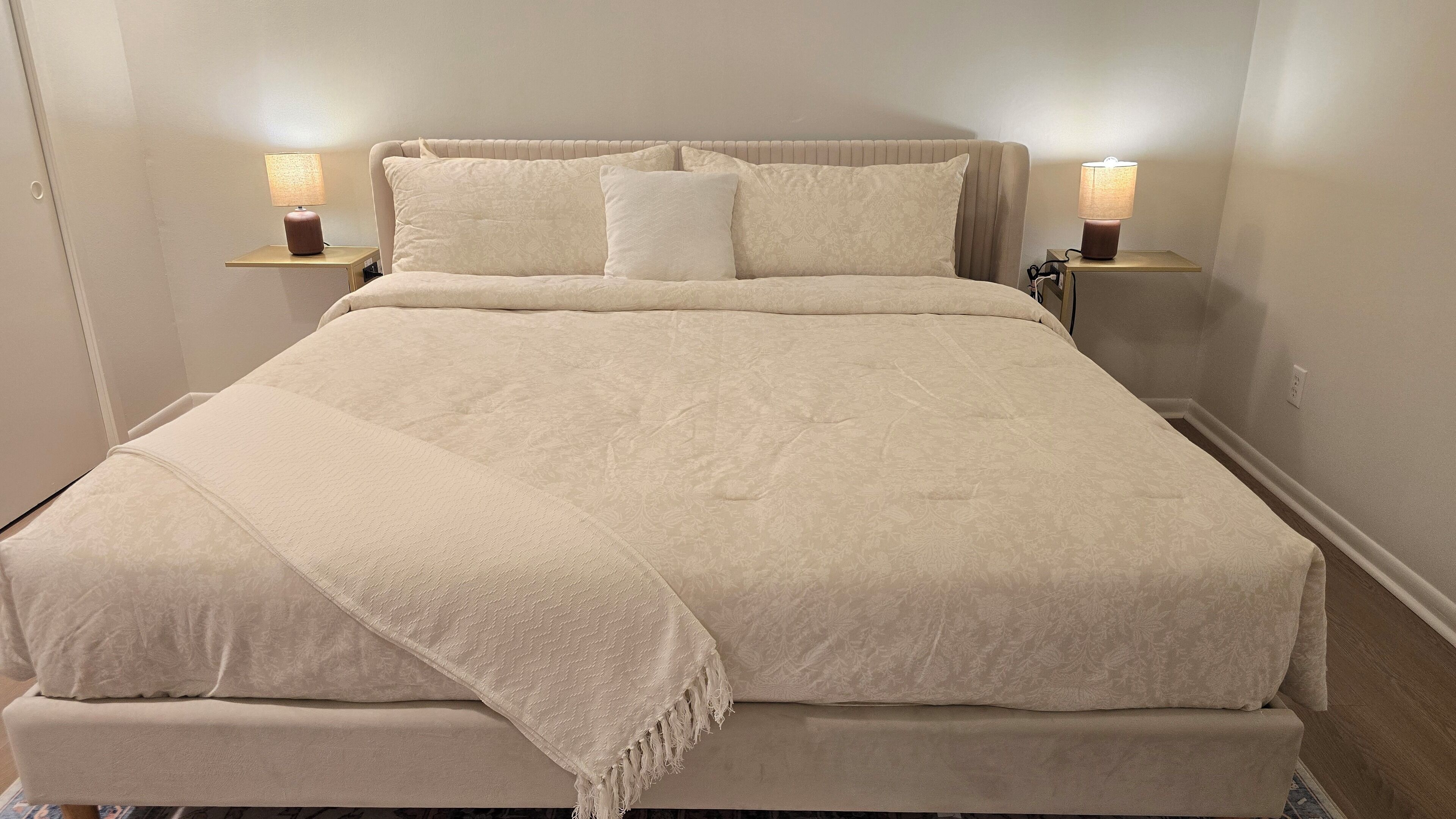 3 slaapkamers, een strijkplank/strijkijzer, gratis wifi