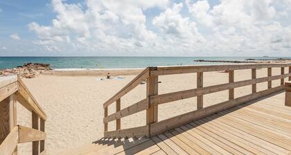 REVE DE MER, Duplex 6 pers en bord de plage.
