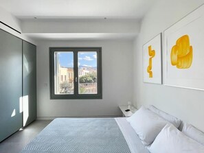 Comfort Apartment, Balcony, City View | 1 bedroom, soundproofing, iron/ironing board, free WiFi - Main Suite (Rethymno)