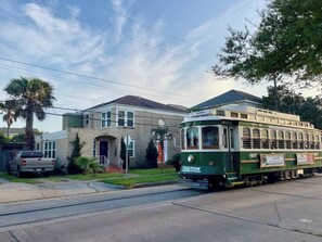 Façade de l’hébergement