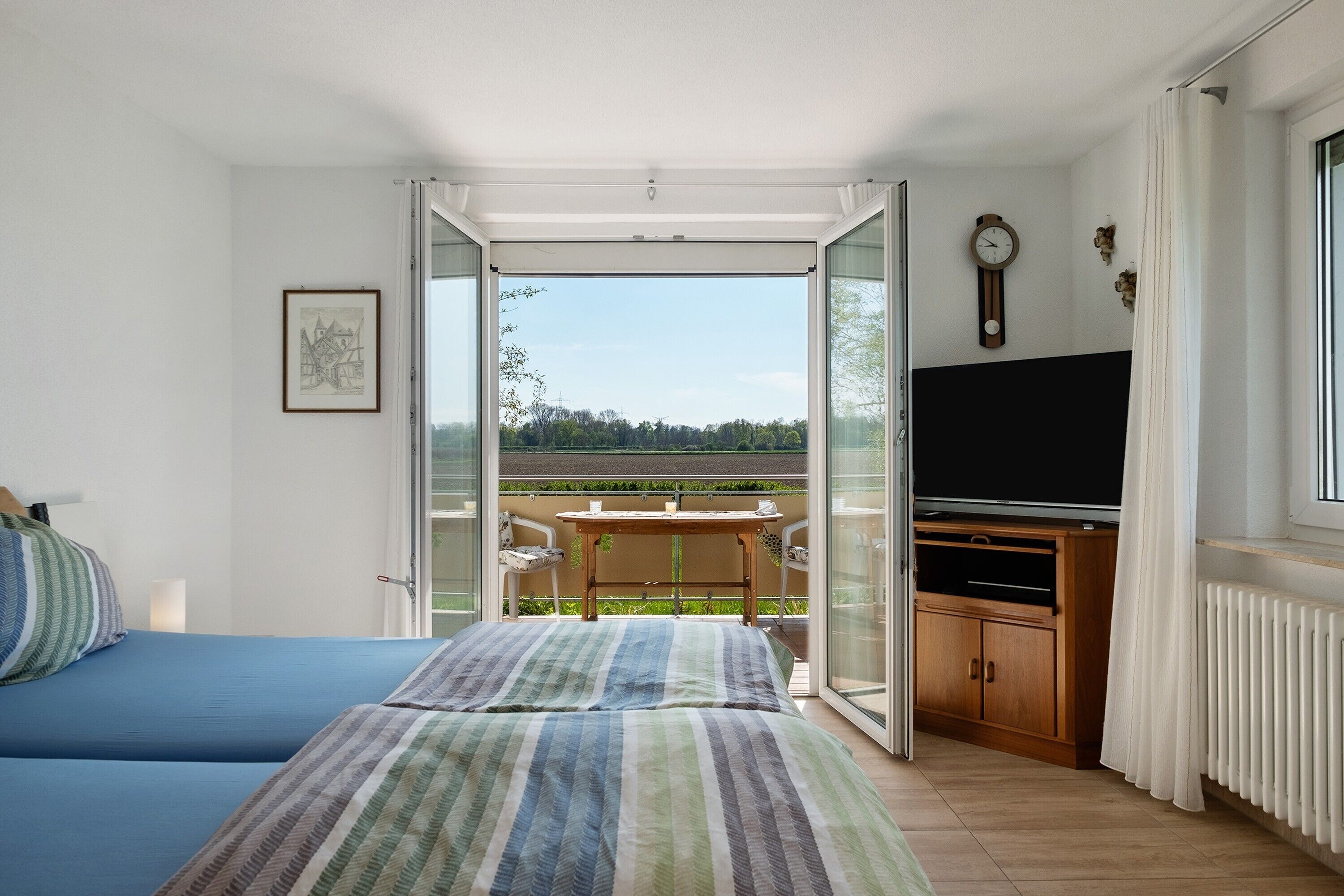 2 Schlafzimmer, Bügeleisen/Bügelbrett, kostenloses WLAN, Bettwäsche