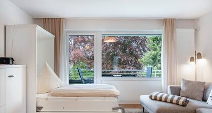 Ferienwohnung 'Bühlchen' mit Bergblick, Balkon und Wi-Fi