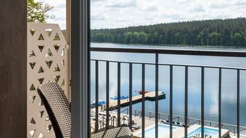 PREMIERE DOUBLE VIEW | Minibar, Zimmersafe, Schreibtisch, kostenloses WLAN