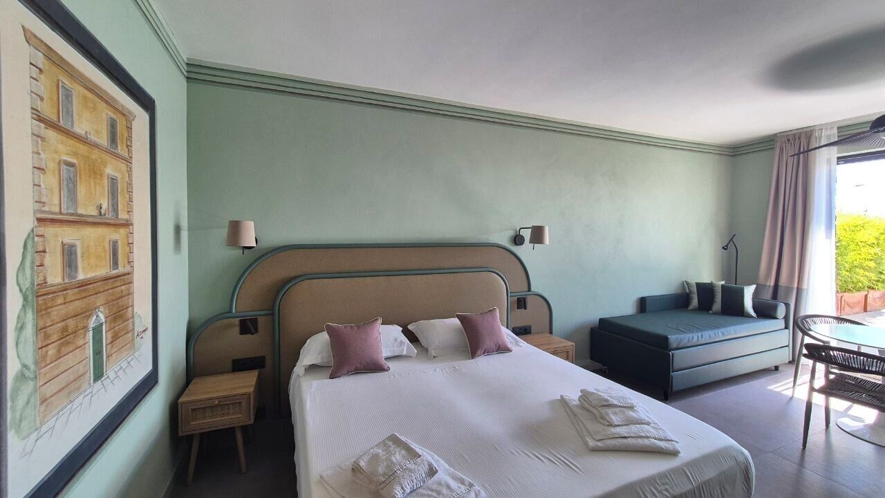 Appartement | 1 slaapkamer, donsdekens, een kluis op de kamer