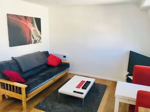 Leilighet, 1 soverom, røyk | Oppholdsrom