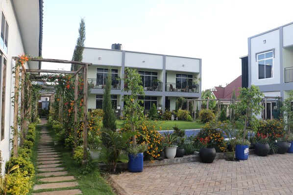 Enceinte de l’hébergement