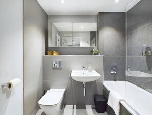 Shower, hair dryer