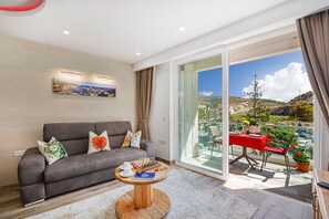 Smart TV, DVD player, books