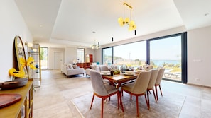 Villa Artemisia | Living area | TV - Figs and Olives (Primošten Burnji)