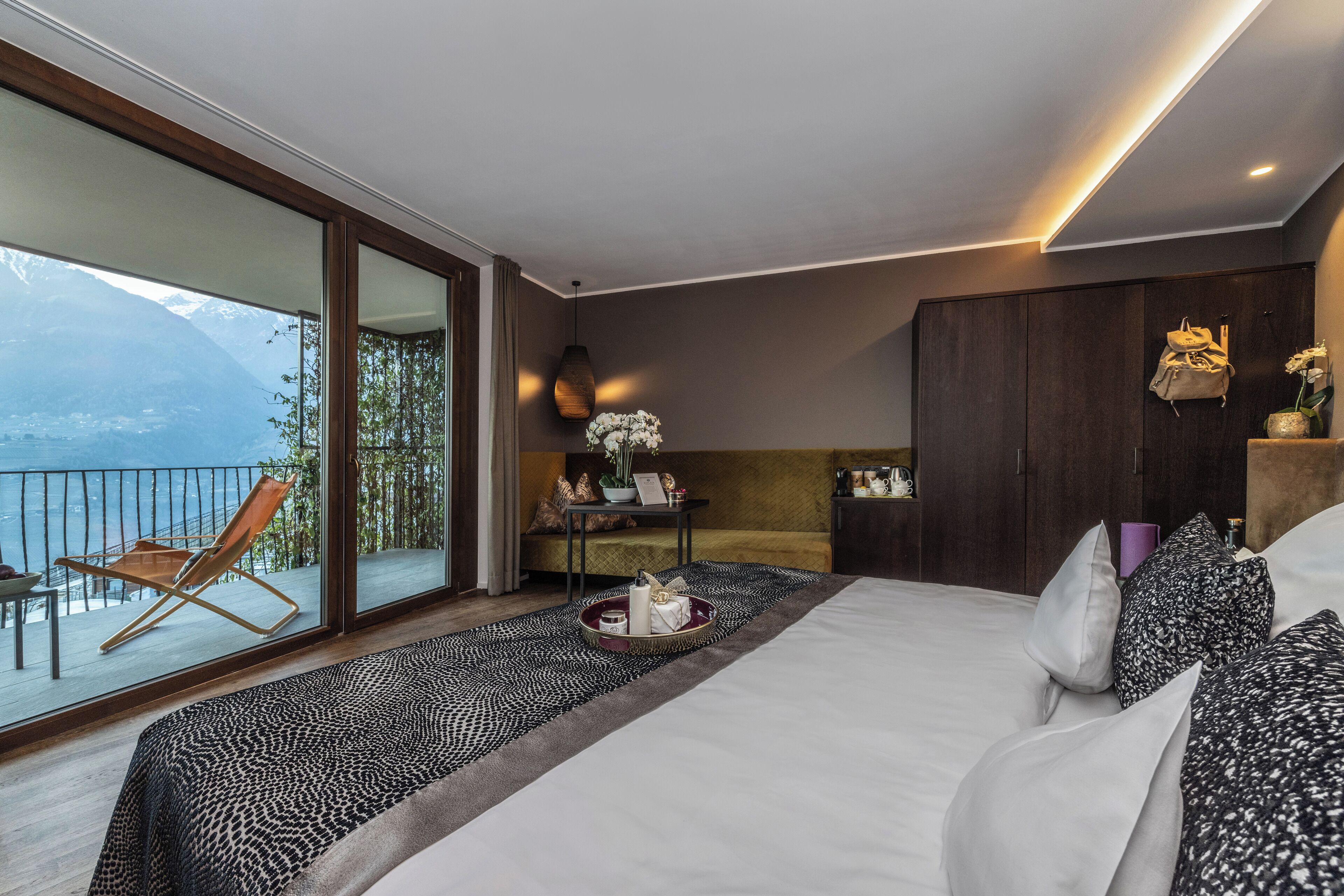 Doppelzimmer, Klimaanlage, zum Garten hin