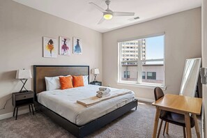 1 bedroom, desk, iron/ironing board, WiFi