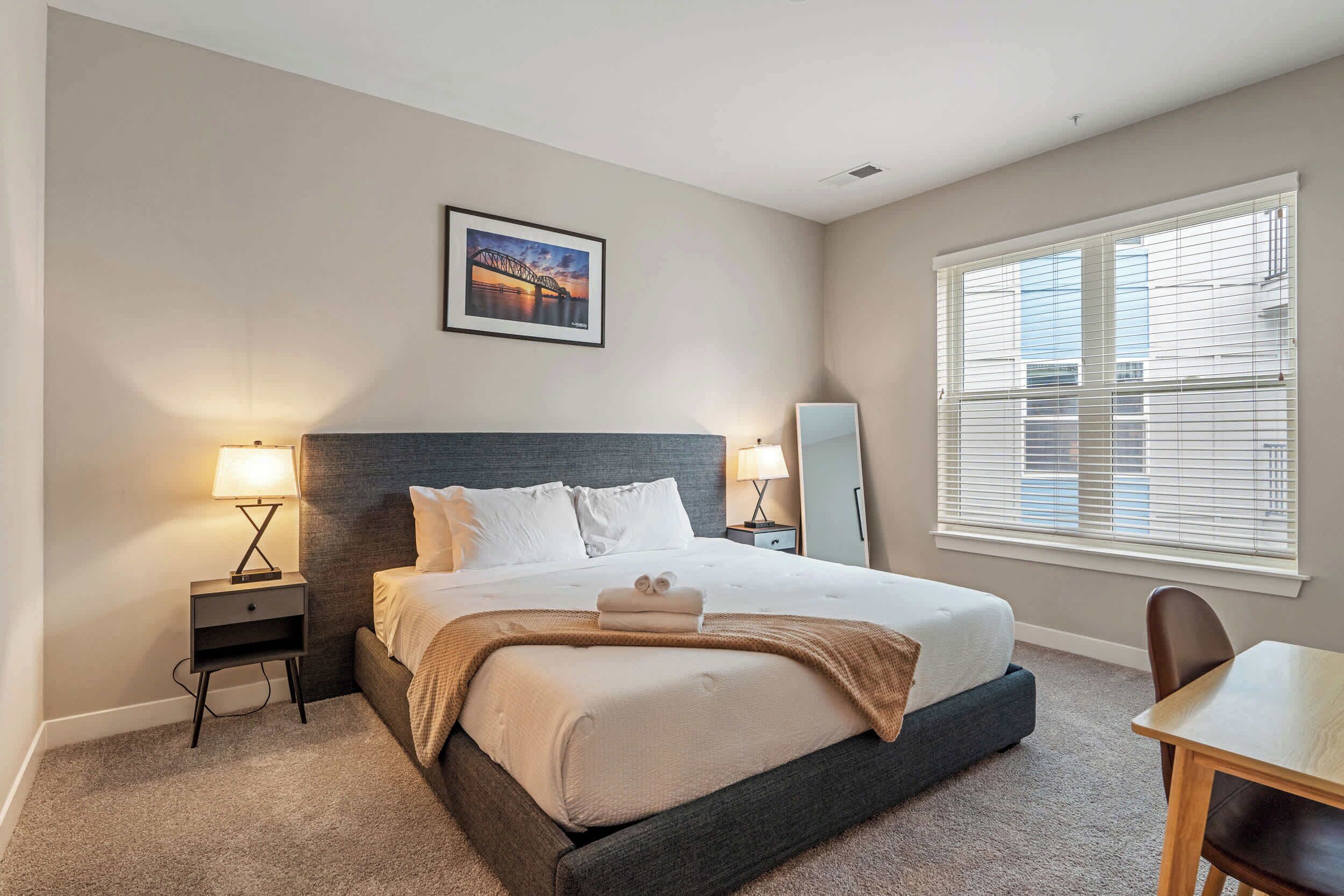 1 Schlafzimmer, Schreibtisch, Bügeleisen/Bügelbrett, WLAN