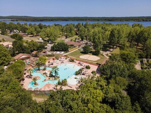 Aerial view - Huttopia Lac d'Aureilhan - Mimizan  (Aureilhan)