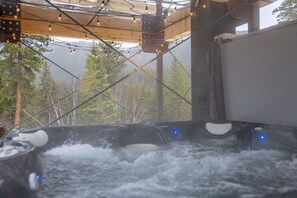 Udendørs spabad