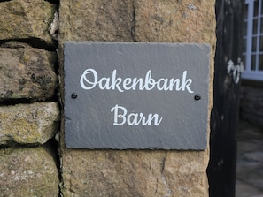 Exterior detail - Oakenbank Barn (Macclesfield)