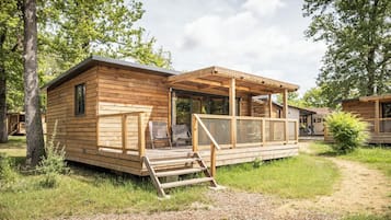 Familie chalet | Terras