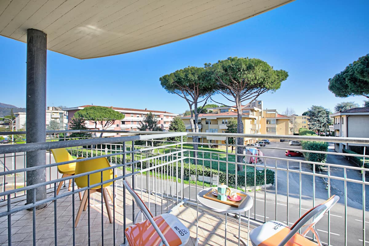 Appartement Familial, plusieurs chambres (Appartamento Lola - 1 Km To The Beach) | Balcon