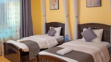 Family Apartment, 3 Bedrooms, City View | 3 bedrooms, desk, laptop workspace, soundproofing