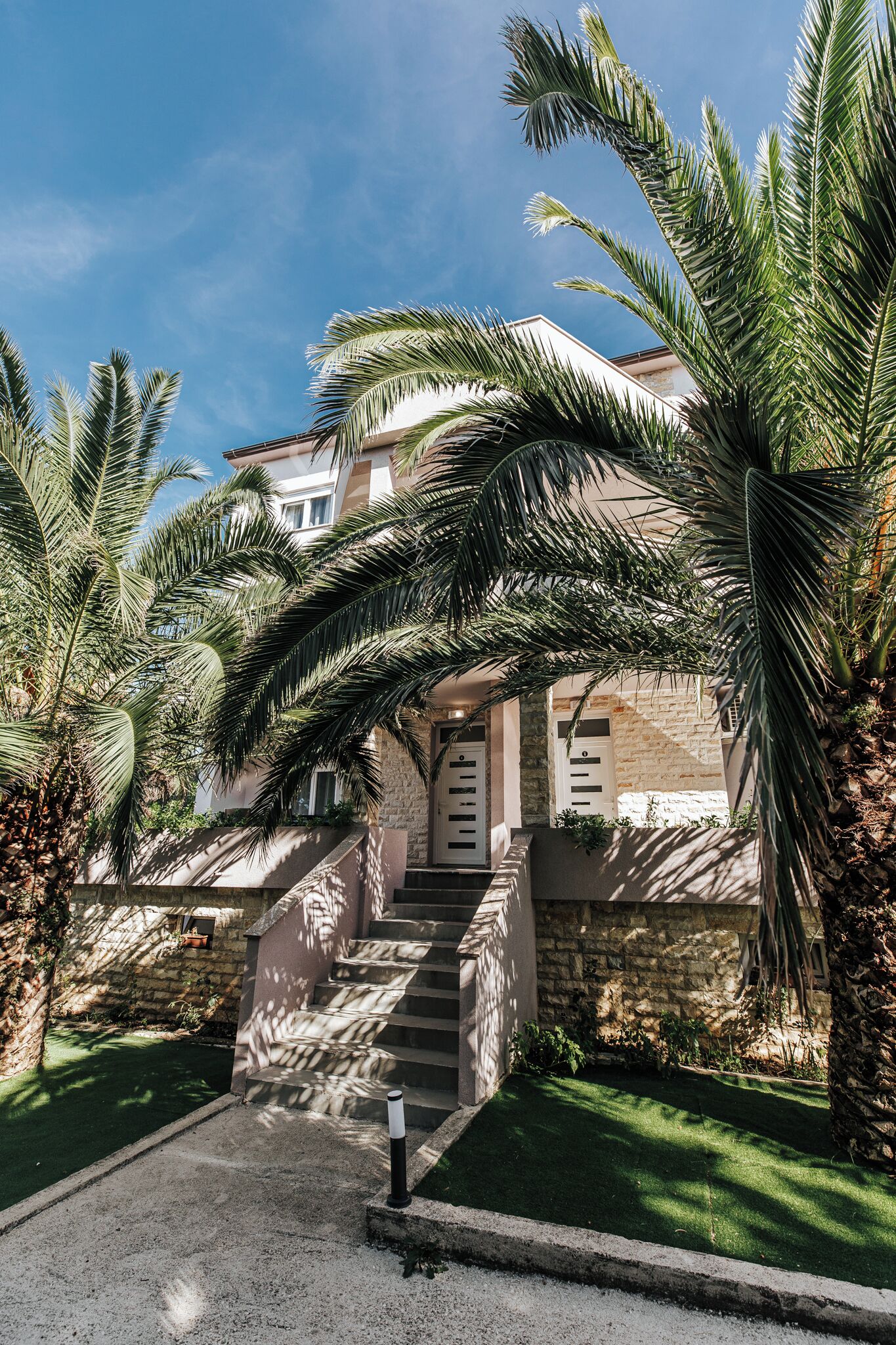 Façade de l’hébergement 