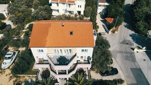 Façade de l’hébergement