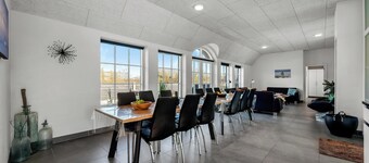 Large 16-person holiday home with pool, hot tub and sauna.