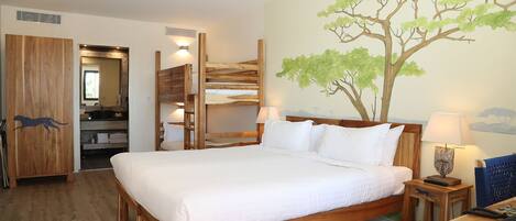 Comfort Room | Soundproofing, free cribs/infant beds, free WiFi, bed sheets