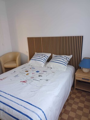 2 slaapkamers, beddengoed