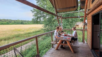 Ferienhütte | Terrasse/Patio