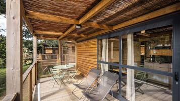 Comfort chalet | Terras