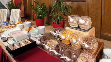 Tägliches inbegriffenes Frühstücksbuffet