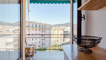 Appartement, 1 tweepersoonsbed met slaapbank, terras, uitzicht op de stad | Uitzicht op de stad