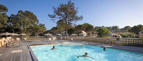 Seasonal outdoor pool