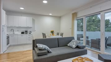 21-inch Smart TV with cable channels