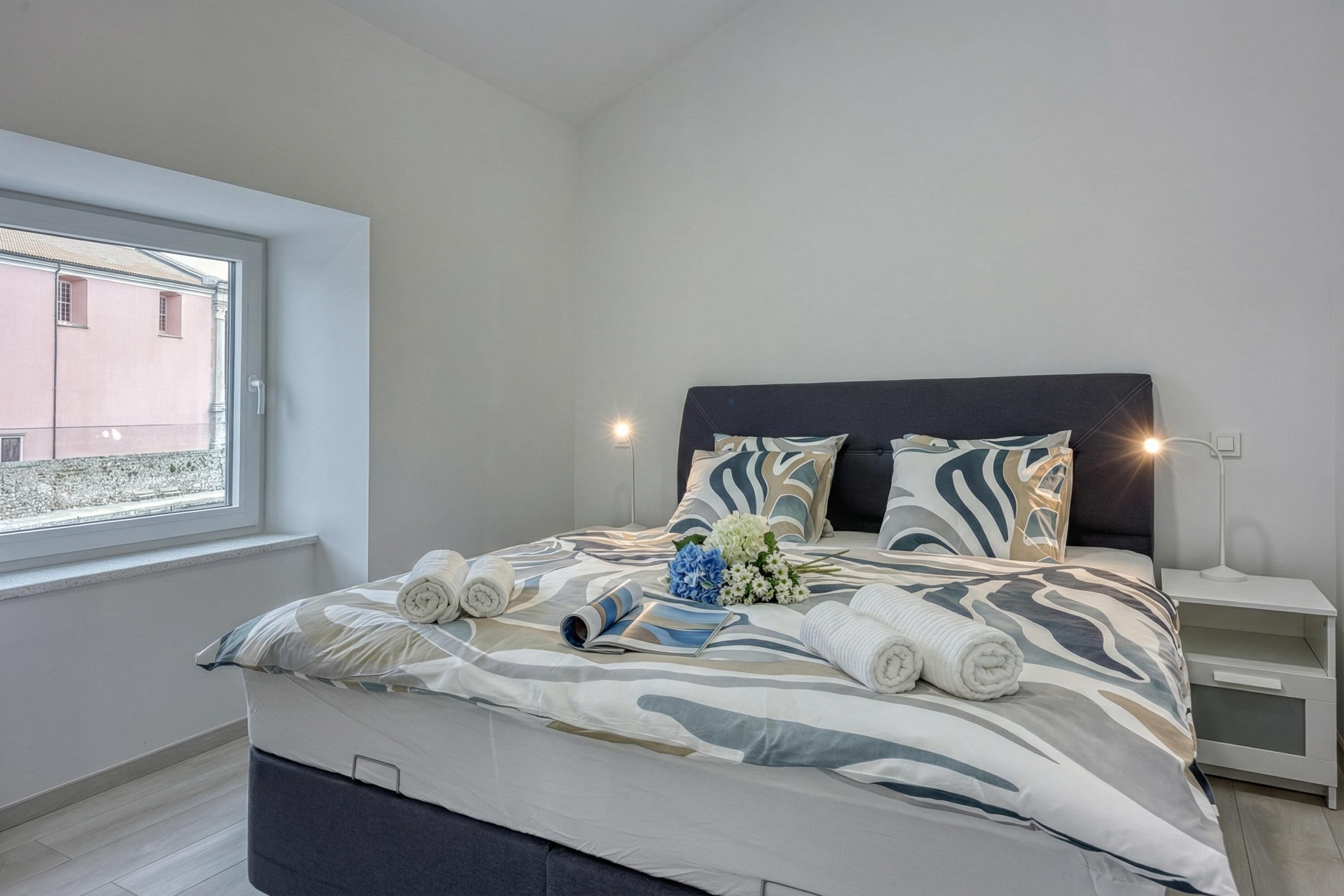 家庭公寓, 多間臥室, 向海 (The View Apartment Veli Lošinj) | 2 間睡房、熨斗/熨衫板、免費 Wi-Fi、床單