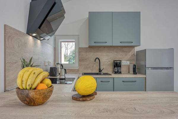 Family Apartment, 2 Bedrooms, Terrace, Sea Facing (The View Apartment Veli Lošinj) | Private kitchen