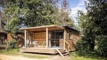 Alpehytte (Chalet Evasion) | Terrasse/gårdhave