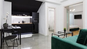 Apartment, Balcony | Living area - Downtown Exarchia 1st (Athens)