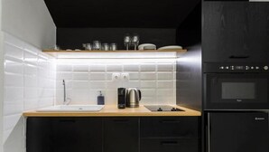 Apartment, Balcony | Private kitchenette - Downtown Exarchia 1st (Athens)