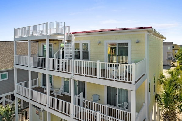 Exterior - Escape to Sunset Serenity, a spacious 4BR 3BA retreat in beautiful Sunset Beach, NC. (Sunset Beach)