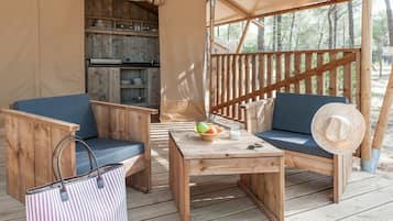 Deluxe-Zelt | Terrasse/Patio