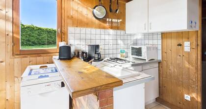 Chalet 2 adultes 2 enfants - jardin et terrasse