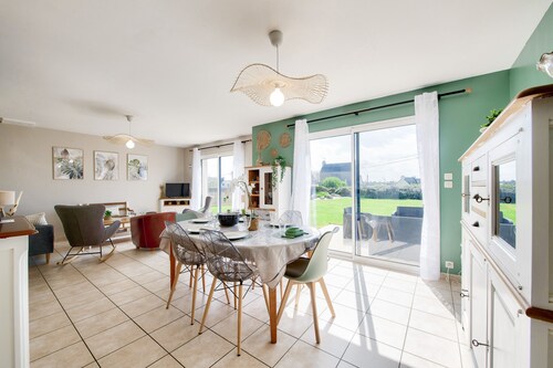 Haus für 6 mit Garten, 500 m vom Strand entfernt