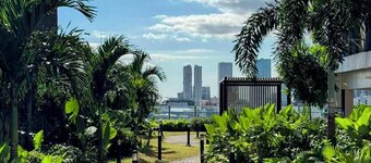 Modern Makati City Condo with Parking & Cityscape View Balcony