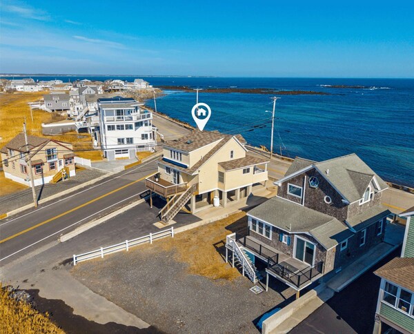 Oceanfront Front Porch Back Deck Kitchen - Ogunquit, ME